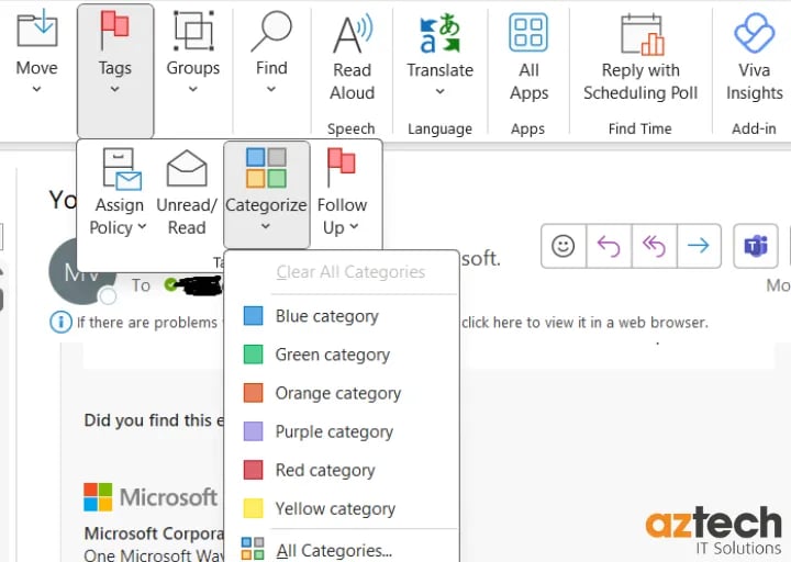 Triage Technique to Manage Email Overload in Outlook